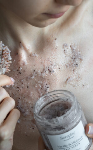 VANILLA & HIBISCUS HAND - BODY SCRUB   % 100 PURE - Görsel 3