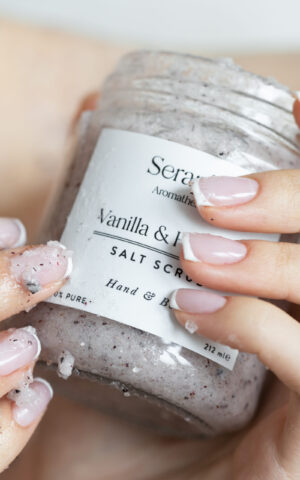 VANILLA & HIBISCUS HAND - BODY SCRUB   % 100 PURE - Görsel 4