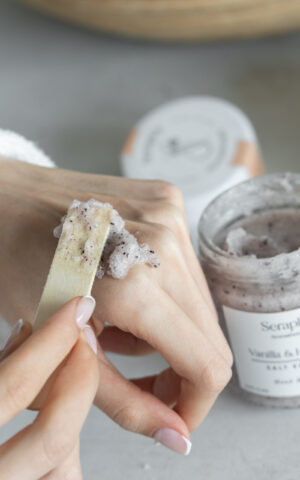 VANILLA & HIBISCUS HAND - BODY SCRUB   % 100 PURE - Görsel 6