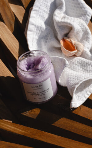 LAVANDER & AMETHYST HAND - BODY SCRUB % 100 PURE - Görsel 5