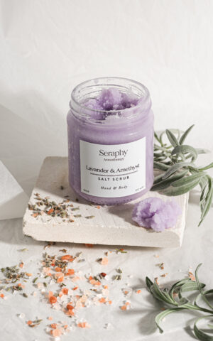 LAVANDER & AMETHYST HAND - BODY SCRUB % 100 PURE
