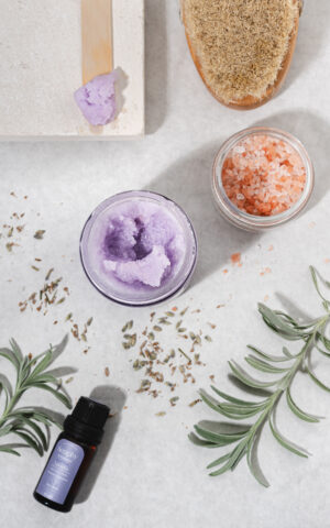 LAVANDER & AMETHYST HAND - BODY SCRUB % 100 PURE - Görsel 4